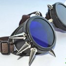 Cyber Goth Goggles Glasses 10 Spikes CyberPunk Industrial Noise Dark Wave 13
