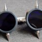 Cyber Goth Goggles Glasses 12 Spikes CyberPunk Industrial Noise Dark Wave 65