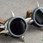 Cyber Goth Goggles Glasses 12 Spikes CyberPunk Industrial Noise Dark Wave 65