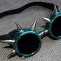Cyber Goth Goggles Glasses Spikes CyberPunk Industrial Dark Wave Sheen