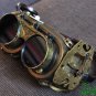 Steampunk Goggles Glasses Cyber post Apocalypse mad professor Gear wheels watch