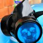 SKULL Cyber Gothic Mask Respirator Gas Mask Goth Blacks Fetish SKULL COSPLAY