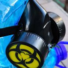 Cyber Gothic Mask Respirator Gas Mask Goth Biohazard Fetish Dub Blacks Life MAD