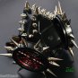 Black Pvh Gothic Mask Respirator Gas Mask Goth Spikes Fetish Cosplay Noise