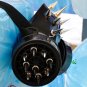 Mask Cyber Gothic Dual Respirator Gas Mask Goth Spikes Fetish Metal Rave Punk