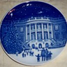 LE C1987 Bing &Grondahl Christmas Blue & White Plate