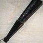 Antique C1885 Victorian Handptd Fan w/Wooden Handle