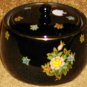 Vintage Early Japan Mark Pottery Bowl w/Enamelling