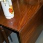 Early Antique C1850 Drop Leaf Walnut Table