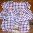 C1890 Cotton Doll Outfit for German/French Bisque