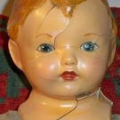 C1930 Horsman Composition Fixer Doll 18" Dress