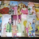 12 Vintage Work Basket Magazines, 1971 Crafts Etc