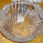 Vintage Fancy Crystal German Glass Nappy or Bowl