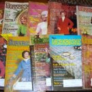 10 Vintage Work Basket Magazines, 1977 Crafts Etc