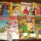 11 Vintage Work Basket Magazines, 1975 Crafts Etc