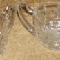 Rare Early Pattern Glass Sugar Bowl & Creamer