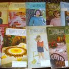 10 Vintage Work Basket Magazines, 1965 Crafts Etc