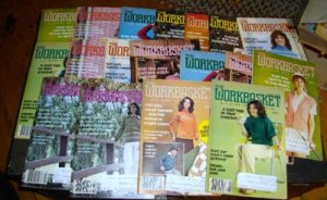 18 Vintage Work Basket Magazines, 1979 Crafts Etc