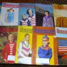 9 Vintage Work Basket Magazines, 1974 Crafts Etc