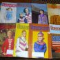 9 Vintage Work Basket Magazines, 1974 Crafts Etc