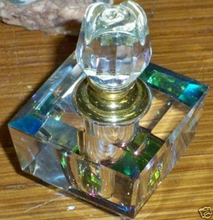 Incredibly Beautiful Murano Glass Perfume Bottle w/Box