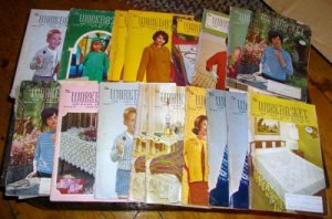 17 Vintage Work Basket Magazines, 1967 Crafts Etc