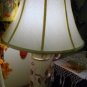 Early Fine Rewired Porcelain Large Lamp w/Shade