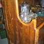 Antique C1850 Primitive Pine Cupboard w/Doors