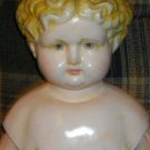 Antique C1870 Pre-Greiner Paper Mache Doll 33" Tall!