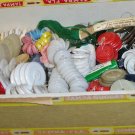 Cigar Box w/Vintage Buttons, Sewing Items, Many Sets