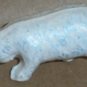 Antique Miniature German Metal Polar Bear Figure
