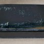 C1860 Antique Paper Mache Snuff Box, Inlaid MOP