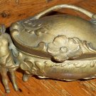 Antique C1885 Art Nouveau Jewelry Caster w/Cupid