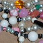 Extra Long Antique 20's Flapper Era 36" Glass Strand Beads