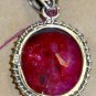 Fabulous 90 Carat Primitive Natural Ruby Set in Sterling