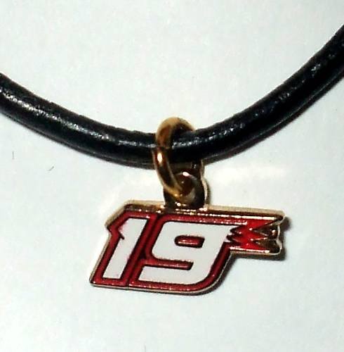CHARM NECKLACE#19 ELLIOTT SADLER NASCAR RACING JEWELRY