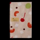 Tenugui Japanese Cotton Towel/ Mitsumame, Dessert Print