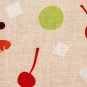 Tenugui Japanese Cotton Towel/ Mitsumame, Dessert Print