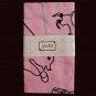 Tenugui Japanese Cotton Towel/ Animals, Pink from Japan