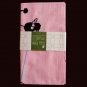 Tenugui Japanese Cotton Towel/ Animals, Pink from Japan