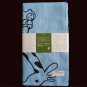 Tenugui Japanese Cotton Towel/ Animals, Blue from Japan