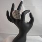 Stainless Steel Pattern Design Ring (Size Adjustable)