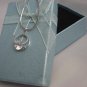 Classy Design Sterling Silver CZ Pendant Necklace