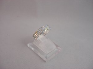 Crystal Shining White Ring (Size 8)