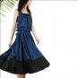 Sleeveless linen dress simple long paragraph