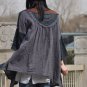 Kimono Button tape fight black clothes