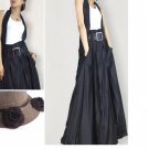 Taffeta Suspender Skirt