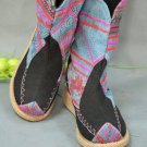 Chinese Cloth Shoes /Wax Printing Patchwork Boots