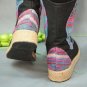 Chinese Cloth Shoes /Wax Printing Patchwork Boots
