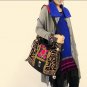 Ethnic Style Big Canvas Messenger Bag